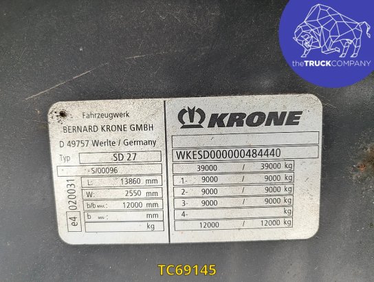 Krone Closed Box 2011 2 Box semi-trailers image 8