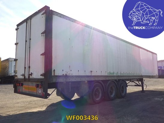 Vanhool Closed Box Van Hool 1991 2 Box semi-trailers image 8