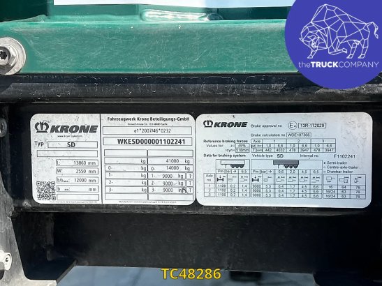 Krone Profi Liner Curtainsides Profi Liner 2023 2 image 9